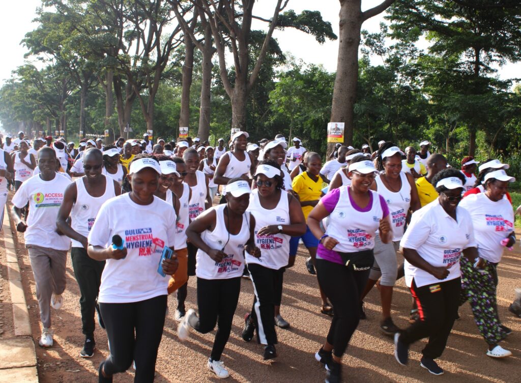 Gulu Menstrual Hygiene Run 2024